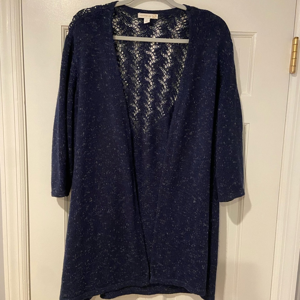 Westport 1962 Open Knit Cardigan – Women’s 2X